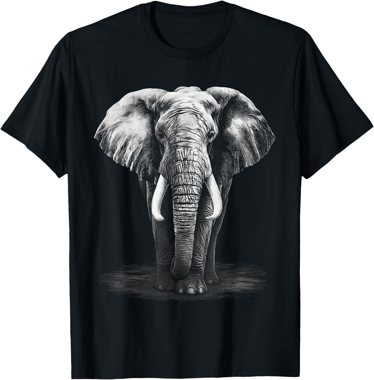 Wildlife Nature Elephant Wild Animal Safari Zoo Jungle Lover T-Shirt ...