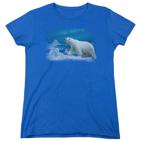 Wildlife Nomad Of The North S/S Women's T-Shirt Royal Blue