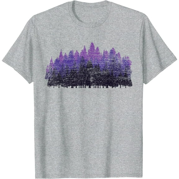 Wildlife Outdoor Trees Nature Forest Unisex T-Shirt for Men Women Kids Toddler