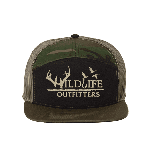 Wildlife Outfitters 7 Panel AWD Outdoorsman Trucker Hat