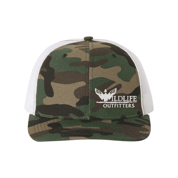 Wildlife Outfitters Left Panel Duck Army Camo Trucker Hat