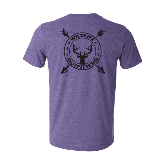 Wildlife Outfitters Men's Buckeneros Deer Bow Hunting Short Sleeve T-Shirt