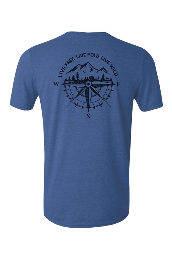 Men's Compass Hiking Short Sleeve T-Shirt