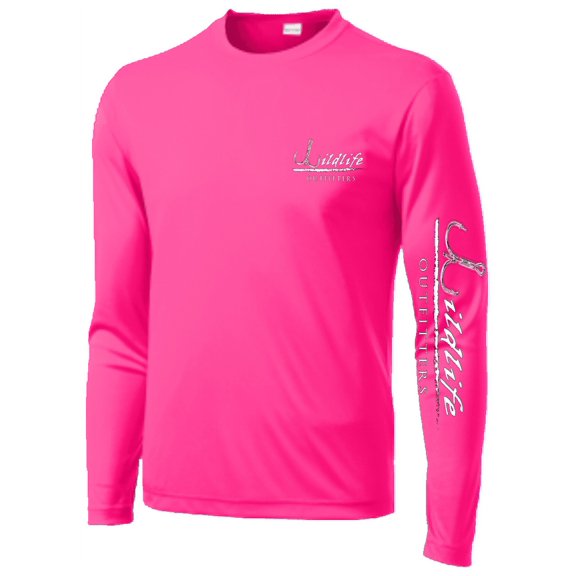 Wildlife Outfitters Men's Fishing Logo Long Sleeve T-Shirt