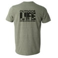 thumbnail image 1 of Wildlife Outfitters Men's ' Outdoor Life' Hunting & Fishing Sportsman T-Shirt, 1 of 2