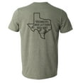 thumbnail image 1 of Wildlife Outfitters Men's 'Rednecks, Red Letters, Red Dirt' Texas Heritage T-Shirt, 1 of 2