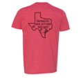 thumbnail image 1 of Wildlife Outfitters Men's 'Rednecks, Red Letters, Red Dirt' Texas Heritage T-Shirt, 1 of 2