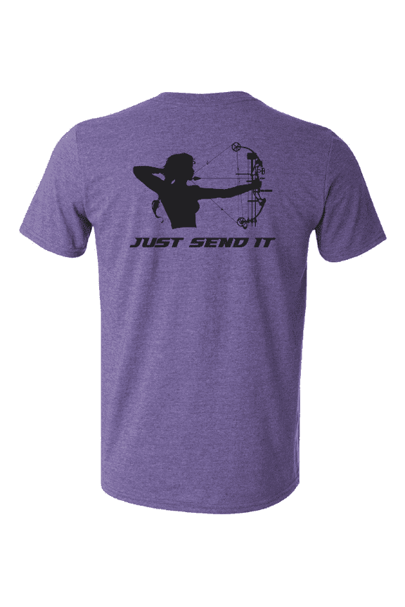 Women's Bow Hunting 'Just Send It' Graphic T-Shirt
