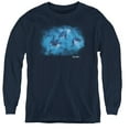 thumbnail image 1 of Wildlife - Pod Of Orcas - Youth Long Sleeve Shirt - Medium, 1 of 2