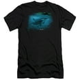 thumbnail image 1 of Wildlife Pursuit Thru The Kelp Orca S/S Adult 30/1 T-Shirt Black, 1 of 1