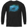 thumbnail image 1 of Wildlife - Pursuit Thru The Kelp Orca - Youth Long Sleeve Shirt - Medium, 1 of 2