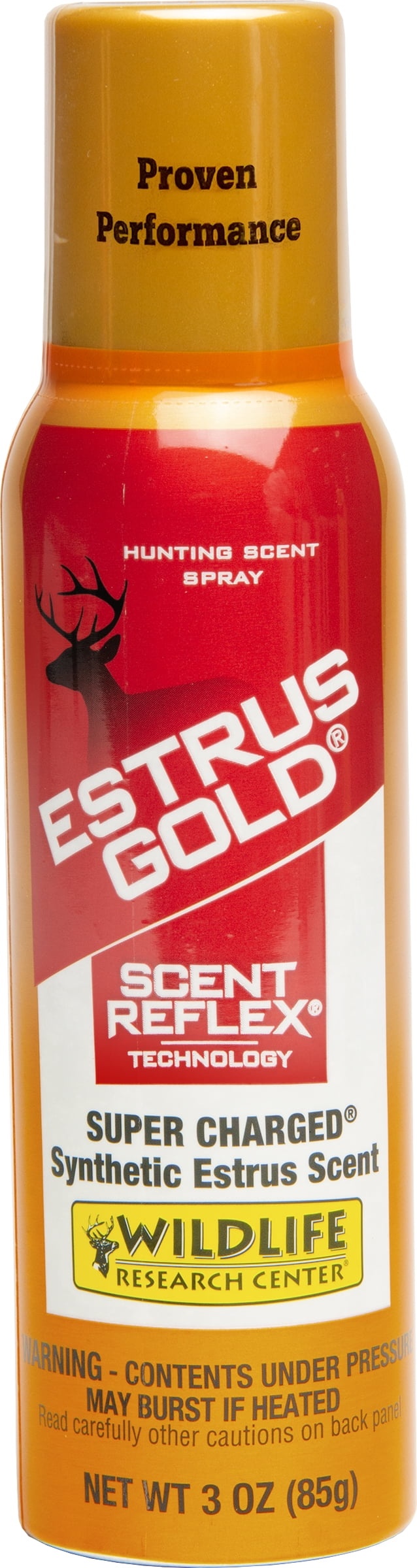Wildlife Research Center, Estrus Gold 3 oz Synthetic Doe Estrus Hunting Scent Spray
