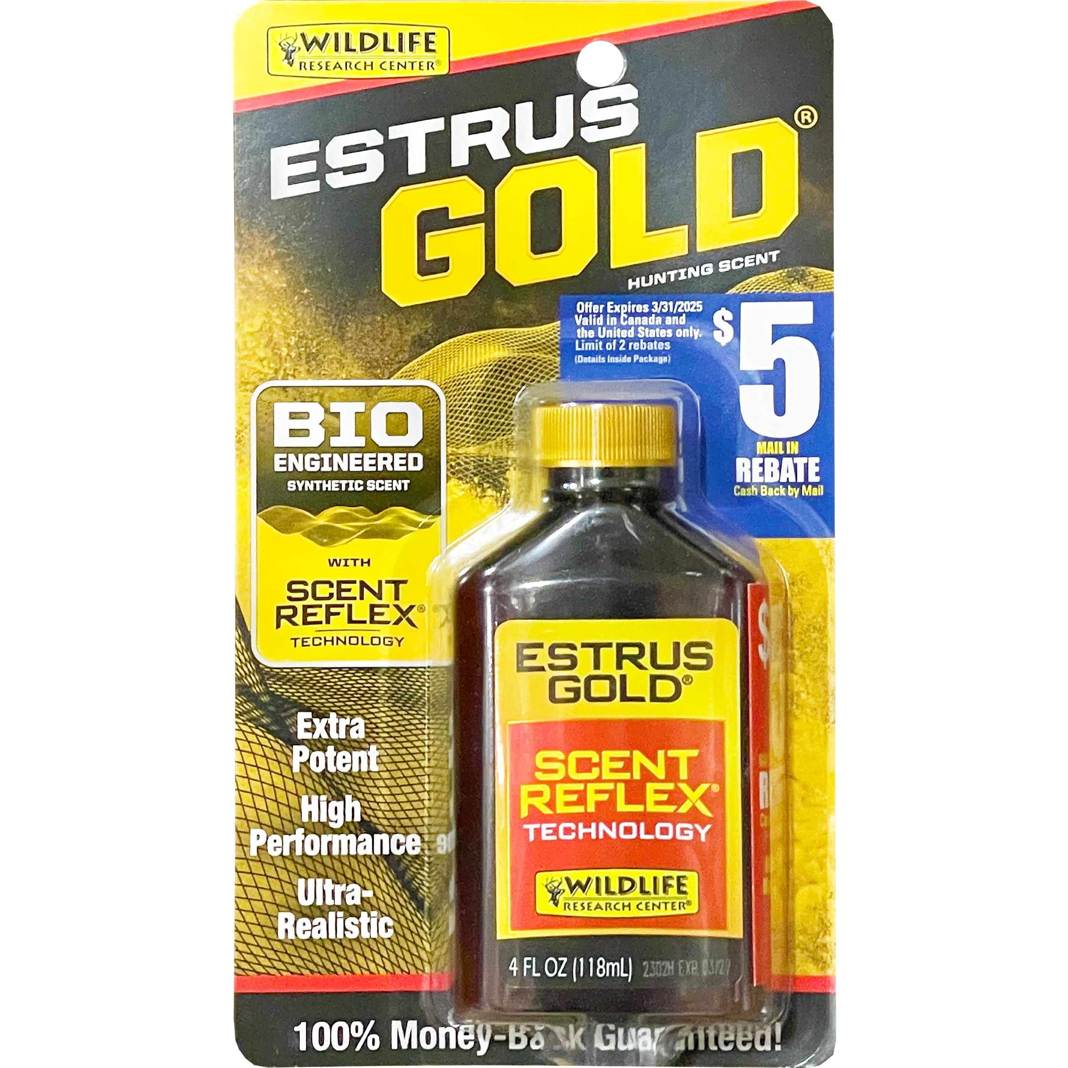 Wildlife Research Center Estrus Gold 4 fl oz Synthetic Doe Estrous