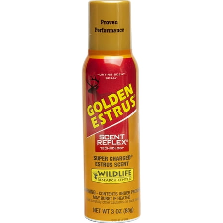 Wildlife Research Center, Golden Estrus 3 oz Spray Doe Estrous Hunting Scent