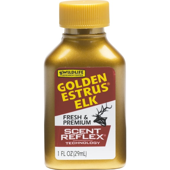 Wildlife Research Center, Golden Estrus Elk 1 fl oz, Elk Urine Hunting Scent