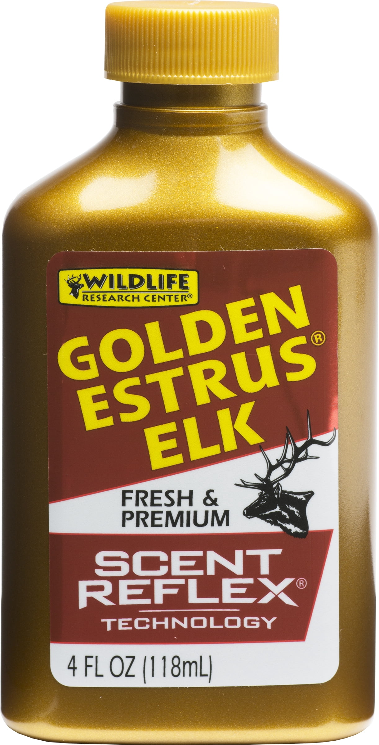 Wildlife Research Center, Golden Estrus Elk 4 fl oz, Elk Urine Hunting Scent