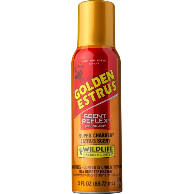 Wildlife Research Center, Golden Estrus with Scent Reflex, 3 oz Spray, Synthetic Doe Estrous