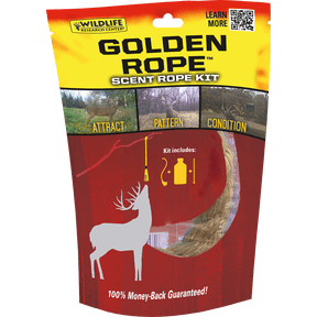 Wildlife Research Center, Golden 1 Rope Scent Rope Kit - for Scrape Deer Hunting