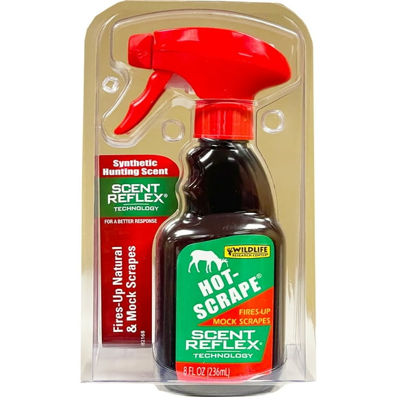 Wildlife Research Center, Hot-Scrape 8 fl oz Spray, Synthetic Urine Type Scrape Scent
