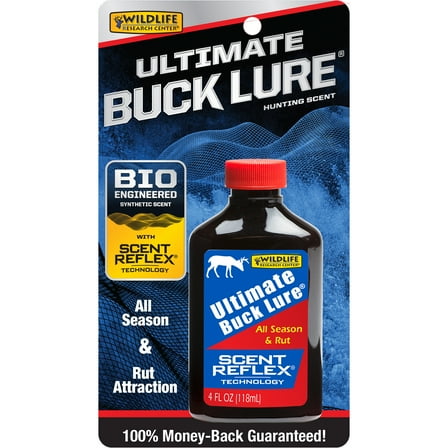 Wildlife Research Center, Ultimate Buck Lure 4 fl oz Synthetic Doe Estrous Hunting Scent