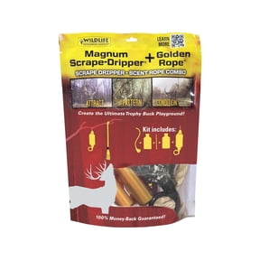 Wildlife Research Golden Rope Mock Scrape Rope and Scent Dripper Combo