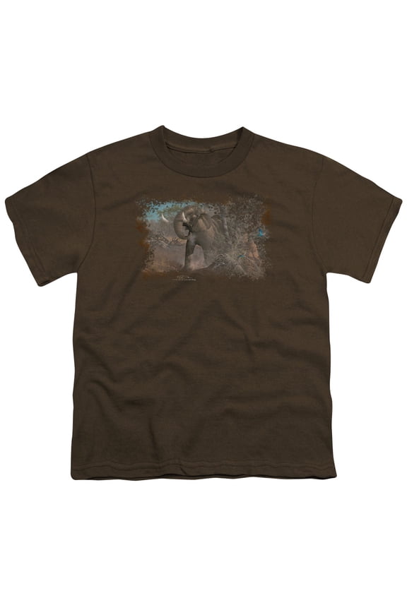 Wildlife Rolling Thunder S/S Youth 18/1 T-Shirt Coffee