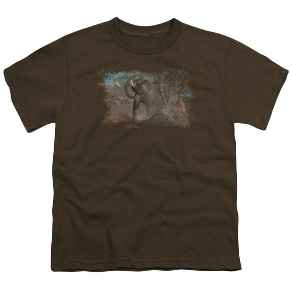 Wildlife Rolling Thunder S/S Youth 18/1 T-Shirt Coffee