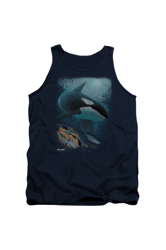 Wildlife - Salmon Hunter Orca - Tank Top - Large