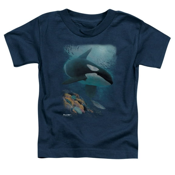 Wildlife - Salmon Hunter Orca - Toddler Short Sleeve Shirt - 2T
