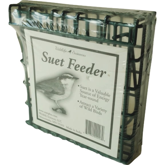 Wildlife Sciences Single Suet Cake Feeder - Single Pack