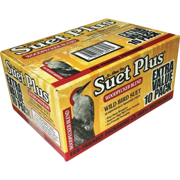 Wildlife Sciences Suet Plus Woodpecker Blend Suet - Single Pack