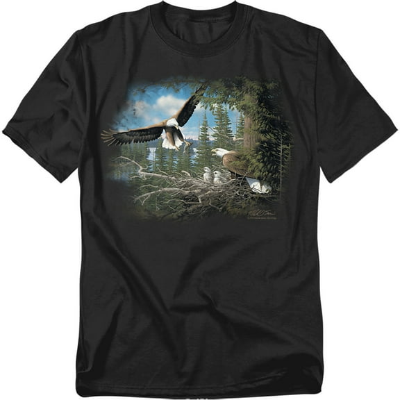 Wildlife T-Shirt Spring Bald Eagles Unisex Graphic Tee For Men & Women