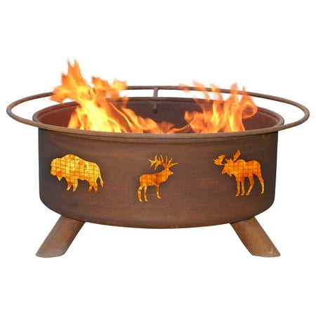 Wildlife Steel Fire Pit by Patina Products