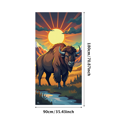 thumbnail image 1 of Wildlife Themed Buffalo Artistic Banner Background Party Decorations Photography Props Western Themed Event Backdrop Rustic Gathering Decor Outdoor Festival Supplies, 1 of 7