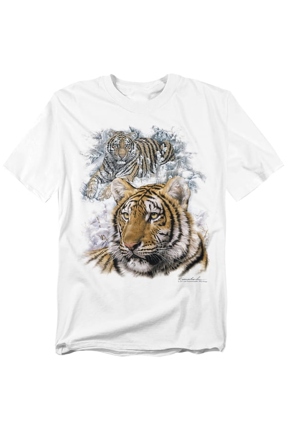 Wildlife T-Shirt Tigers Unisex Graphic Tee For Men & Women