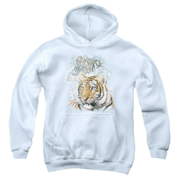 Wildlife - Tigers - Youth Hooded Sweatshirt - X-Large