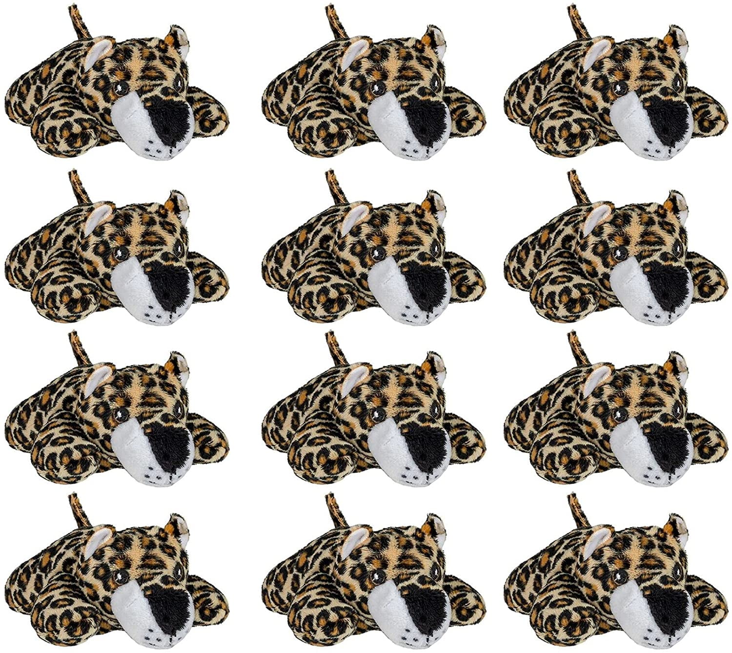 Bulk 12 Pack Bee Mini Stuffed Animals, Forest Party Favors