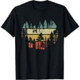 thumbnail image 1 of Wildlife Trees Outdoors Nature Retro Forest Unisex T-Shirt for Men Women Kids Toddler, 1 of 5