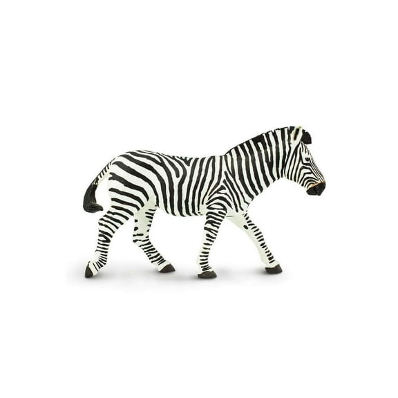 Safari Ltd. Zebra Figurine - Realistic 5.85" Figure - Educational Toy for Boys, Girls & Kids Ages 1+