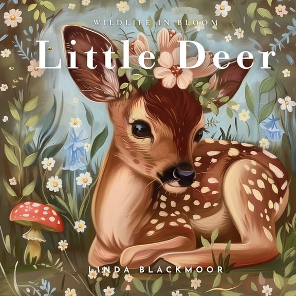 Wildlife in Bloom Little Deer: Educational Children's Picture Book About Deer Filled With Real Photos, Art, & Deer Facts, (Paperback)