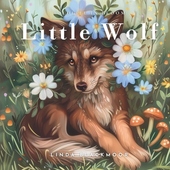 Wildlife in Bloom Little Wolf: Educational Children's Picture Book About Wolves Filled With Real Photos, Art, & Wolf Facts, (Paperback)