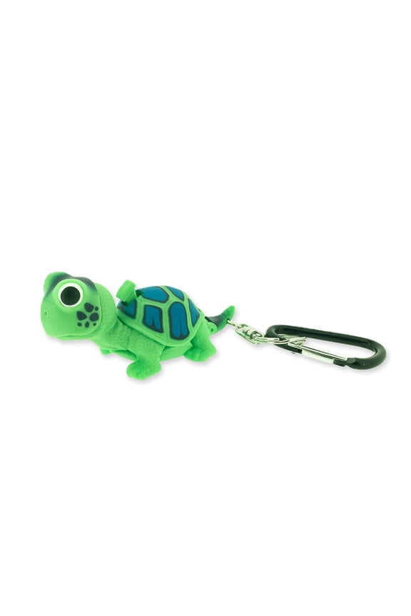 Wildlight Animal Carabiner Flashlight - Green Turtle | Animal Keychain Lights