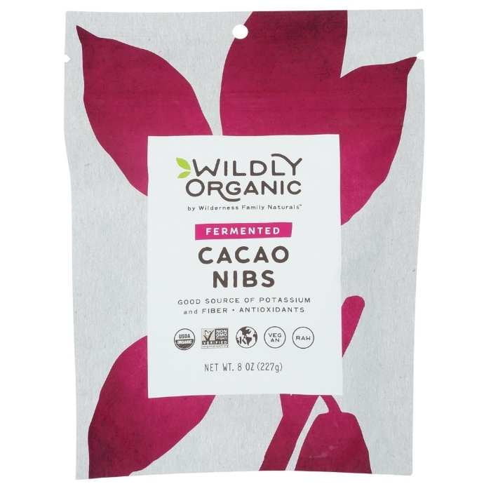 Wildly Organic 235167 Fermented Cacao Nibs 8 oz.