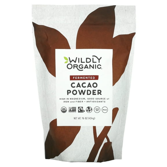 Wildly Organic - Fermented Cacao Powder, 16oz