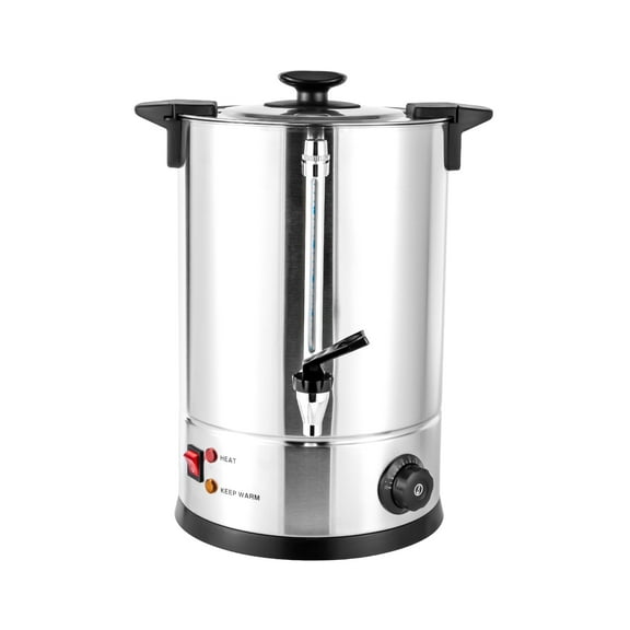 Wildnix 12L Coffee Urn with 1KW Power, Adjustable Temperature Control, Anti-dry Burn Protection, Large Capacity for Commercial and Family Use