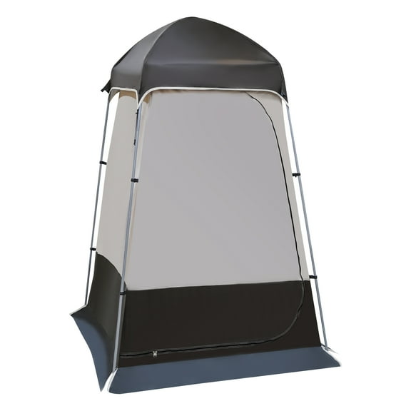 Wildnix 4-Person Waterproof Tent with 1500MM Waterproof Index, Sunproof Rating, Spacious Interior, Easy Setup, Private Changing and Shower Area for Outdoor Activities