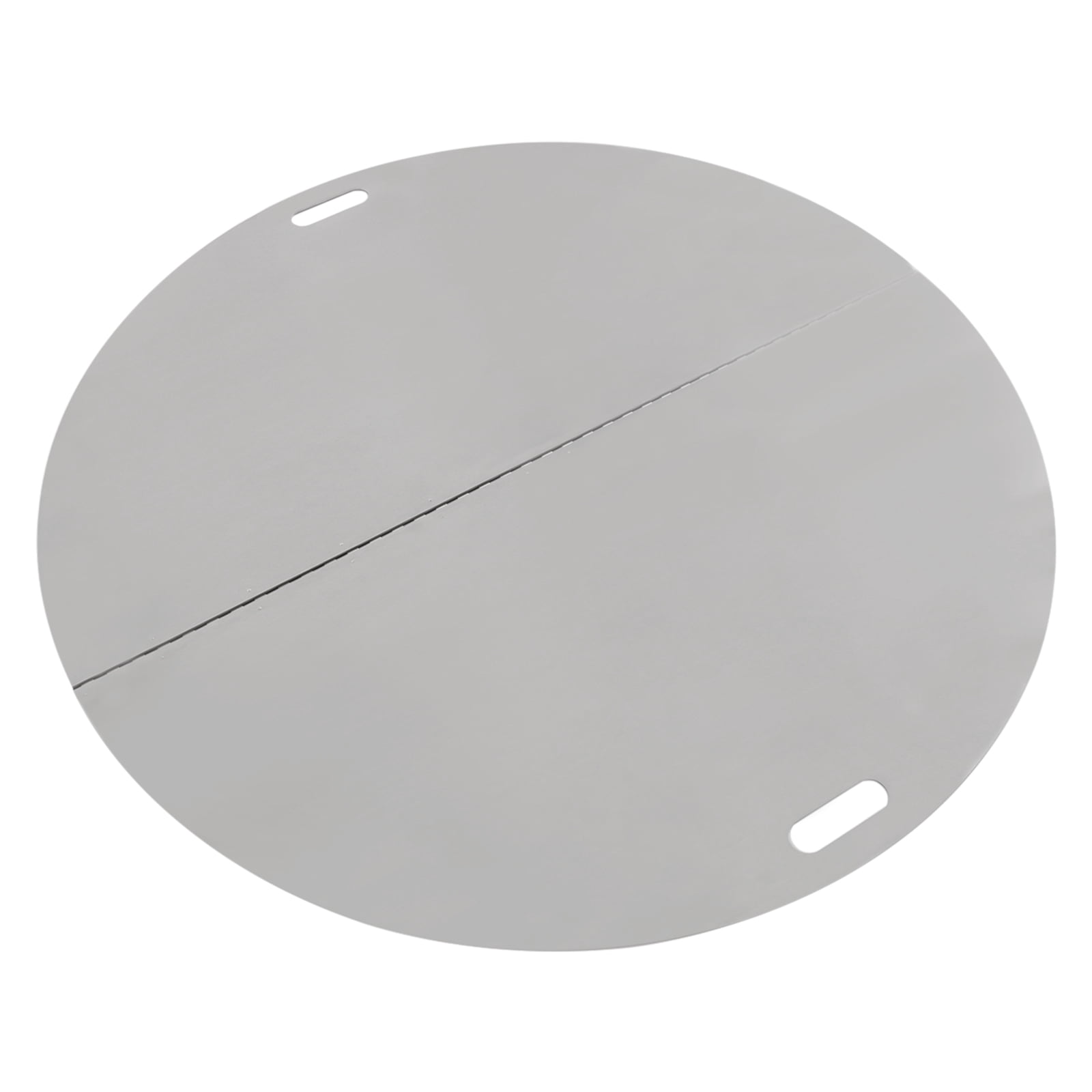 Wildnix 40-inch Fire Pit Heat Deflector Burner Pan Cover, 430 Stainless ...