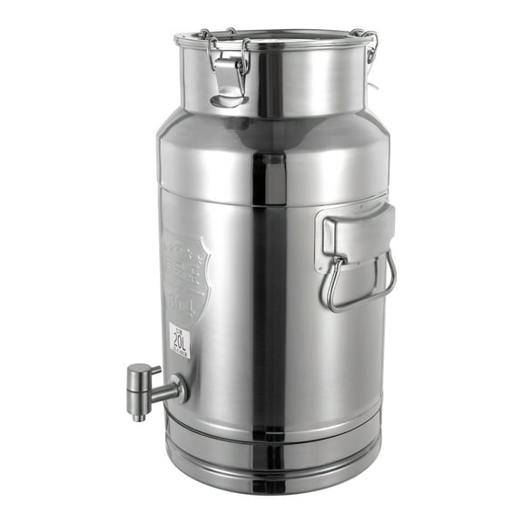 Wildnix 5.28 Gallon Backpack Drink Dispenser, Food-Grade Stainless Steel, Leak-Proof, Portable with Handles, Ideal for Beverages, Oil, or Rice Storage