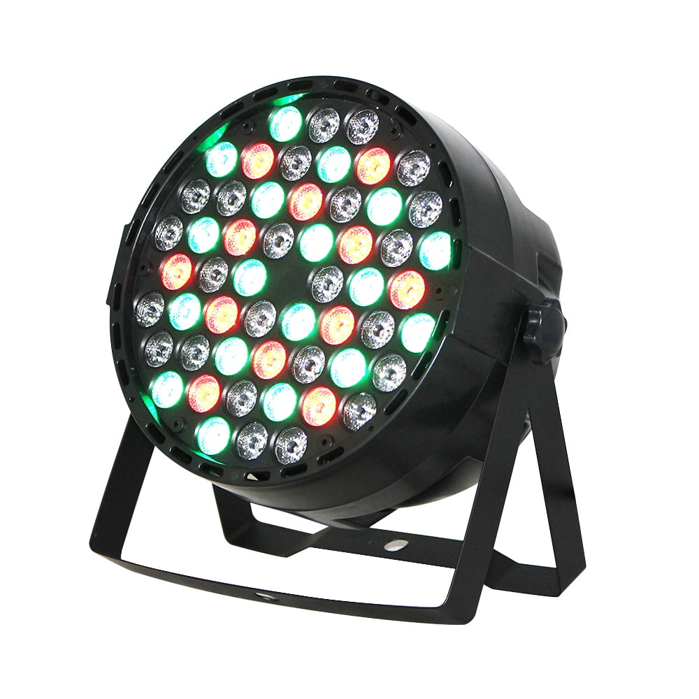 Wildnix 54-LED RGBW DMX512 Stage Light with Auto, Sound Activated & Master-Slave Mode for&nbsp; Lighting, 60W Power Consumption