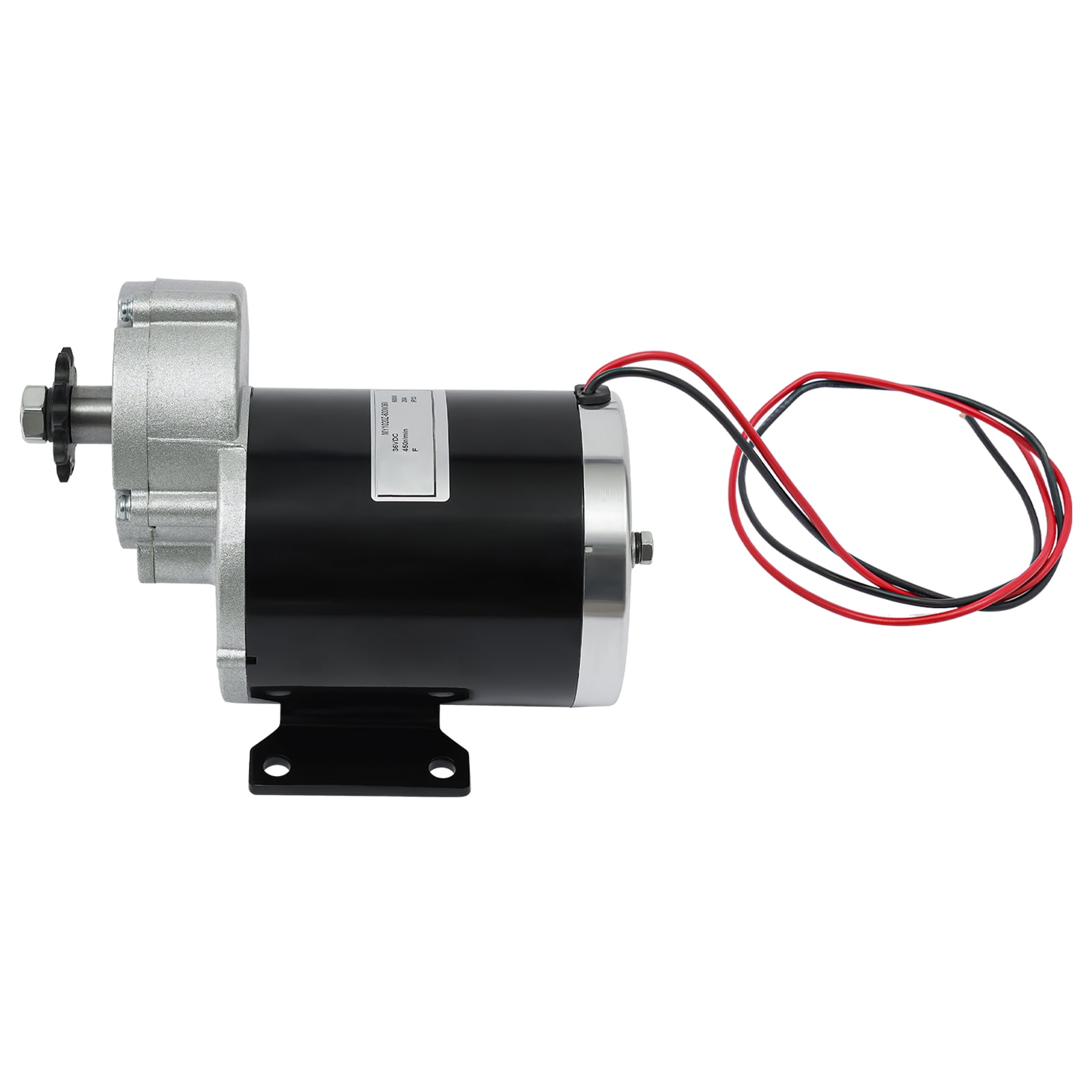 Wildnix 600W Electric Scooter Motor with Gear Reduction, Brushed DC, 1:6.67 Reduction Ratio, 440 lbs Load Capacity